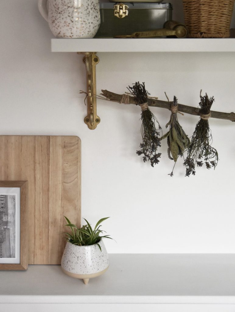 DIY Herb and Flower Drying Rack • Hollie Berries
